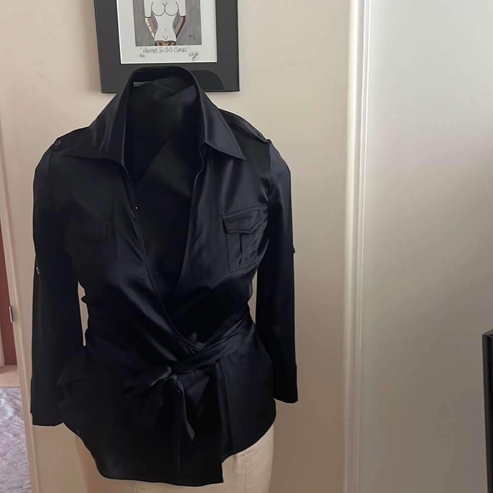 Diane von furstenberg silk blouse